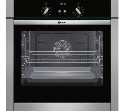 NEFF SB44M42N5GB Slide & Hide Electric Oven - Stainless Steel